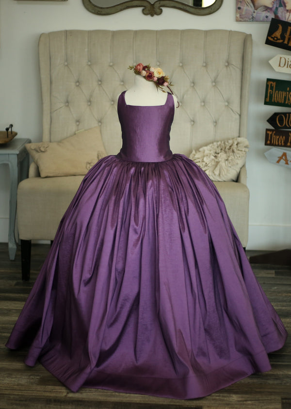 PRE-ORDER: The Hadley Gown in Plum