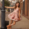 PRE-ORDER: The 'North Star' Gown in ROSE GOLD: Pay half now, half before it ships!!