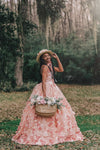 RESERVED for Little Dreamers INSIDERS: Traveling Rental Dress: The "Samantha" Gown: Size 12, Fits Sizes 8-Petite 16
