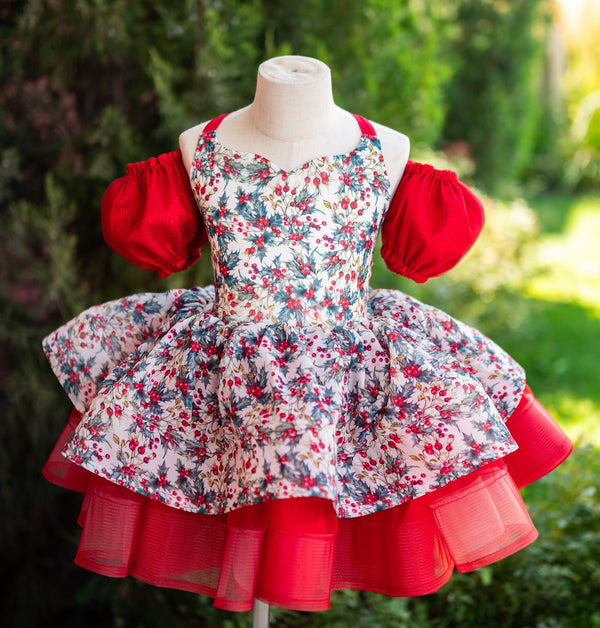 RTS Sale: Size 6, fits 4-8: 'Mistletoe'