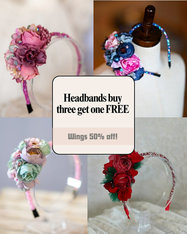 Add a Custom Headband AND/OR Wings to my Order!!