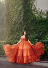 RESERVED for Little Dreamers INSIDERS: Traveling Rental Dress: "Fall Perfection": Size 16, fits Youth 10-Adult M