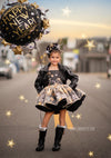 PRE-ORDER: The 'North Star' Gown in Black: Pay half now, half before it ships!!