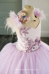 RESERVED for Little Dreamers INSIDERS: Traveling Rental Dress: The Odette in Lavender: Size 10, fits sizes 7-petite 13