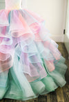 RESERVED for Little Dreamers INSIDERS: Traveling Rental Dress: "Mermaid Mara": Size 8, fits sizes 6-10