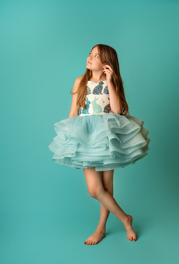 READY to SHIP: Tiptoe Through the Tulips: MAX FULL: Size 8, fits 6-10 +