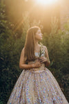 RESERVED for Little Dreamers INSIDERS: Traveling Rental Dress: "Stella": Size 16, fits youth 10-Adult M