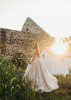 RESERVED for Little Dreamers INSIDERS: Traveling Rental Dress: "Stella": Size 16, fits youth 10-Adult M