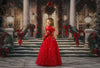 6th Annual Clearance Sale:BRAND NEW: The Clara Gown in Red and Gold