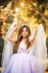 RESERVED for Little Dreamers INSIDERS: Traveling Rental Dress: The Odette in Lavender: Size 10, fits sizes 7-petite 13