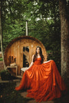 RESERVED for Little Dreamers INSIDERS: Traveling Rental Dress: "Fall Perfection": Size 16, fits Youth 10-Adult M
