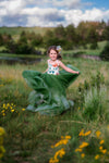 RESERVED for Little Dreamers INSIDERS: Traveling Rental Dress: Meadow Gown: Size 6, fits 4-8