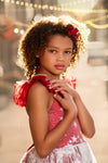 READY TO SHIP: Christmas Star in RED: REMOVABLE Flutter Sleeves INCLUDED