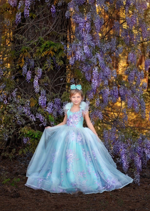 Retired Rental Clearance Sale: The "Ariel" Gown: Size 7, fits 5-9 +
