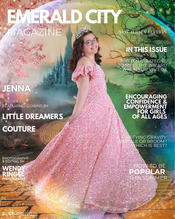 RETIRED RENTAL CLEARANCE SALE: The Barbie Glitz Gown: Size 16, fits youth 10 up to adult XL