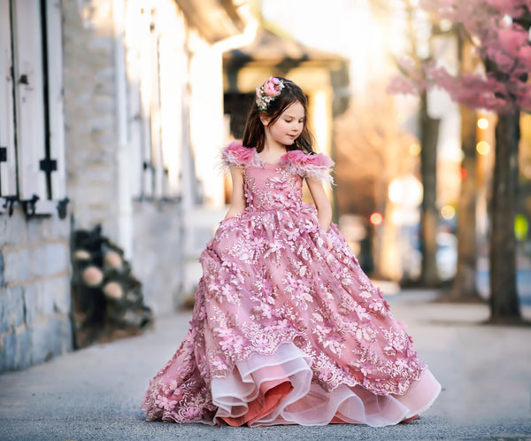 Traveling Rental Dress: The "Cosette" Collection: 2 Dresses + 2 Headbands: Size 16 and Size 6
