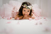 READY to SHIP SALE: Cherry Blossom: Size 5, fits 3-7 +