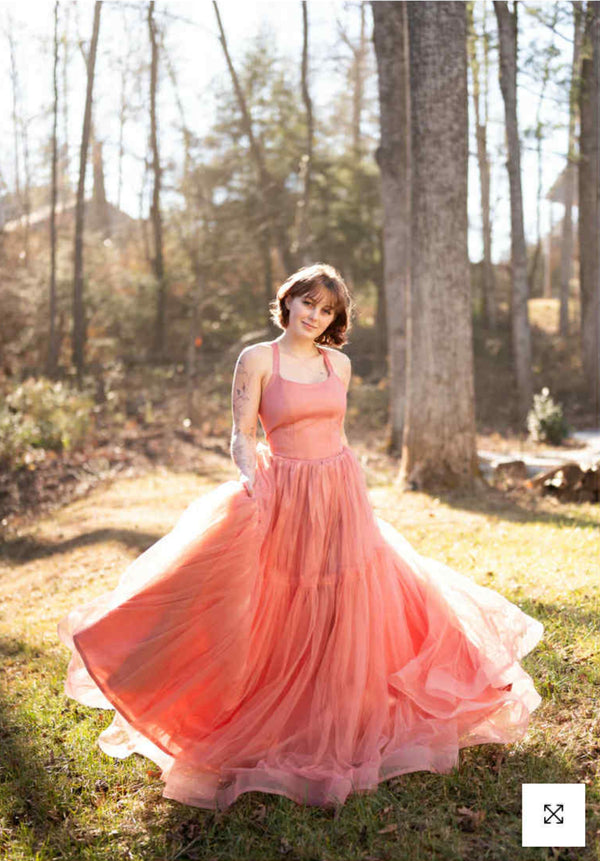 Coral Rose Momma Dress: size 16, fits youth 10-Adult XL