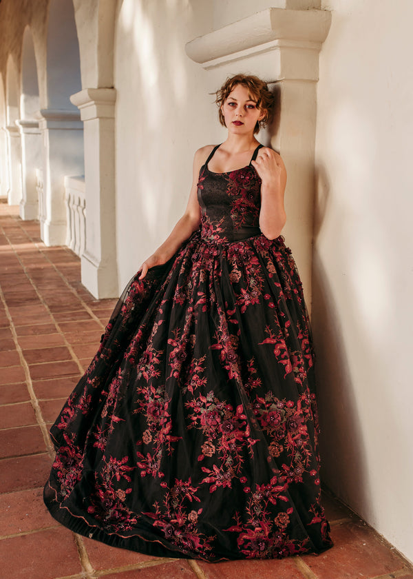 RETIRED RENTAL CLEARANCE SALE: The Presidio Gown: Size 16, fits youth 10-Adult XL