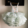 RESERVED for Little Dreamers INSIDERS: Traveling Rental Dress: "Floral Odette Shortie": Size 6, fits 4-8