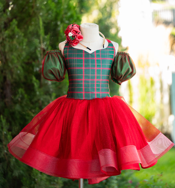 Pre-Order: The Rowan Dress with Glitter Skirt