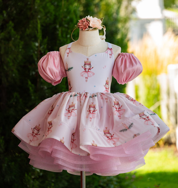 Pre-Order: The Pink Nutcracker Dress in Chiffon