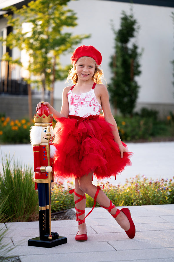 RETIRED RENTAL CLEARANCE SALE: Carole of the Bells with Boho Fluff Skirt: Size 6, fits 3-8