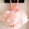 SPRING CLEANING CLEARANCE SALE!!!!!! 3D Blush Rosette: Upside Down Petal Style: MAX FULL: Size 10, fits 8-12