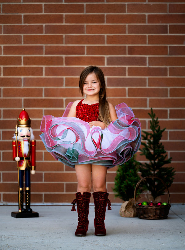 Pre-Order: The Christmas Poof Dress