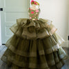 Traveling Rental Dress: The "Olive You" Gown: size 7, fits 5-9 +