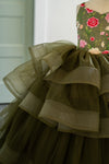 Traveling Rental Dress: The "Olive You" Gown: size 7, fits 5-9 +