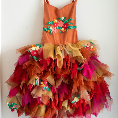 READY to SHIP SALE: Autumn Amelia Boho Fairy Dress: Size 12, fits 8-14