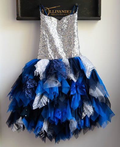 READY to SHIP SALE: RAVENCLAW Boho Fairy Dress: Size 12, fits 8-14 +