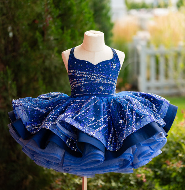 Traveling Rental Dress: The 'Starfall' Shortie: size 3T, fits 1-5
