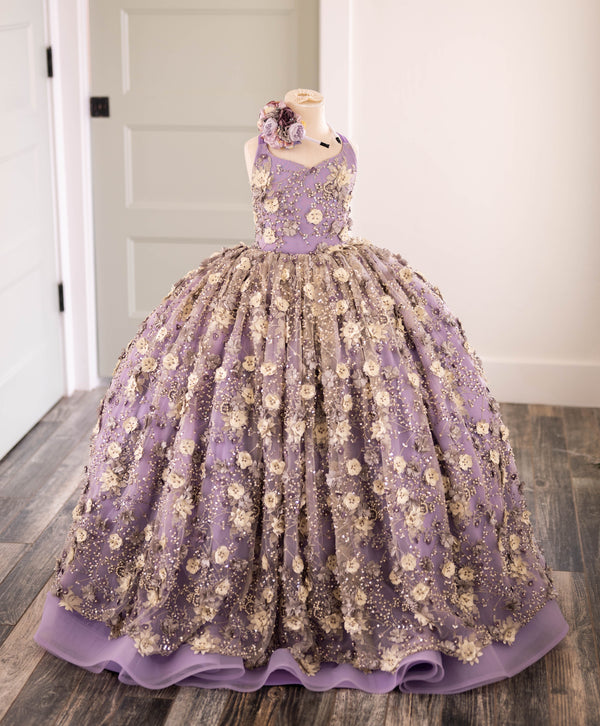 Traveling Rental Dress: The 'Amethyst' Gown: Size 7, fits 5-9 +