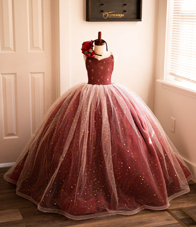 Traveling Rental Dress: Scarlet: Size 8, fits 6-10 +