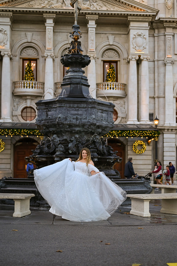 Traveling Rental Dress: The Cinderella Gown: Women's size 8/10, fits adult 6-16