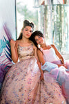 RESERVED for Little Dreamers INSIDERS: Traveling Rental Dress: "Stella": Size 16, fits youth 10-Adult M