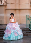 RESERVED for Little Dreamers INSIDERS: Traveling Rental Dress: "Mermaid Mara": Size 8, fits sizes 6-10