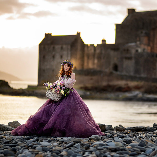 RETIRED RENTAL CLEARANCE SALE: The 'Isobel' Gown: Size 16, fits youth 10-Adult XL