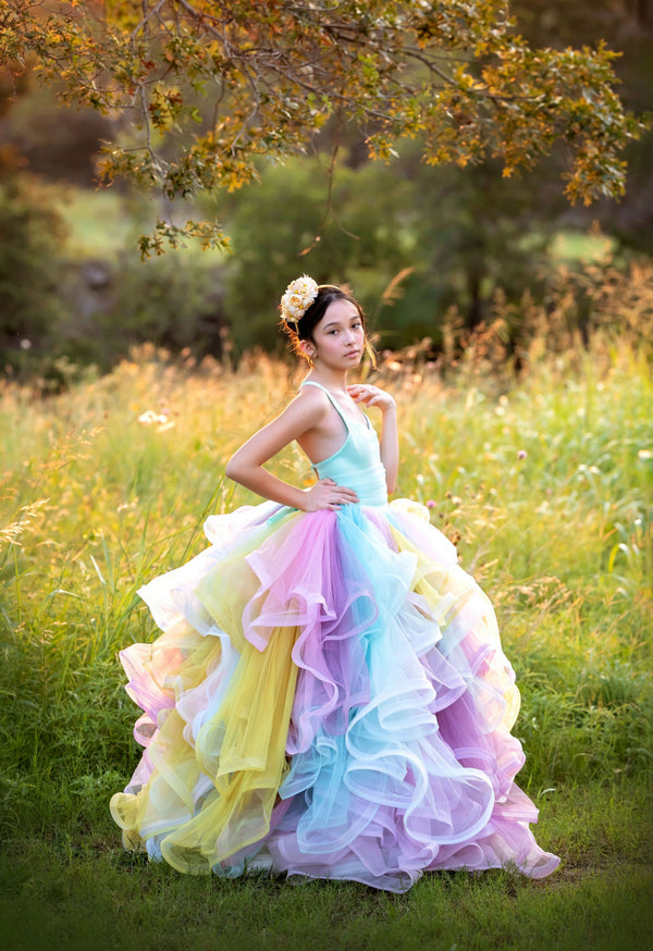 Traveling Rental Dress: The 'Felicity' Gown: Size 10, fits 8-12 +