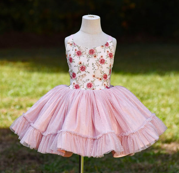 READY to SHIP: Roses and Ruffles in Cream