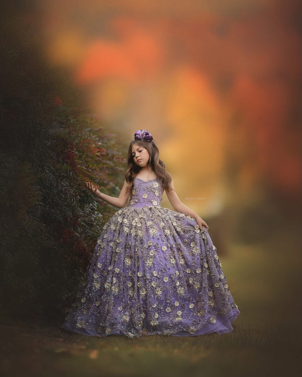 Traveling Rental Dress: The 'Amethyst' Gown: Size 7, fits 5-9 +