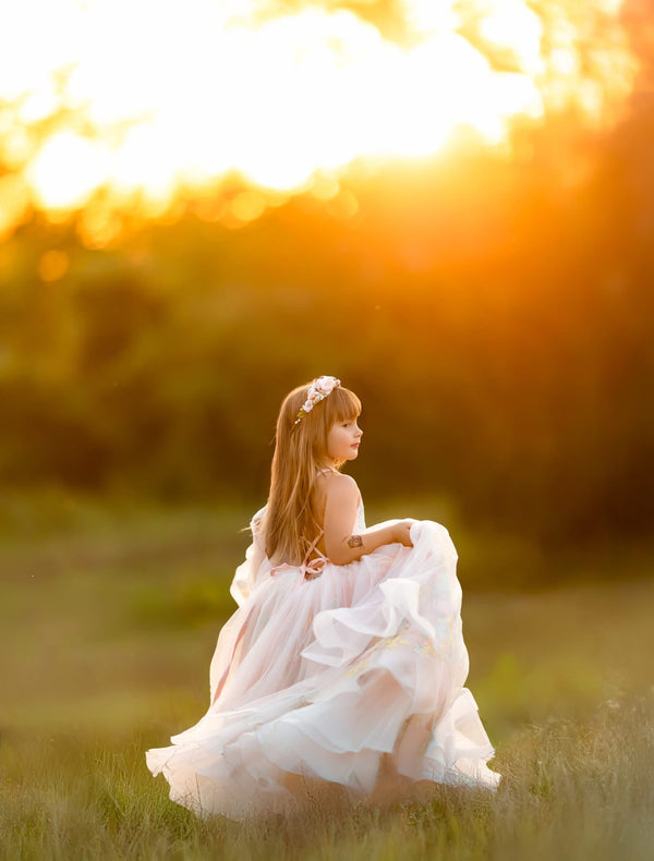 Traveling Rental Dress: The Paris Gown: Size 5, fits 3-7 +