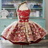 PRE-ORDER: The 'North Star' Gown in Red: Pay half now, half before it ships!!