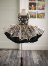 PRE-ORDER: The 'North Star' Gown in Black: Pay half now, half before it ships!!