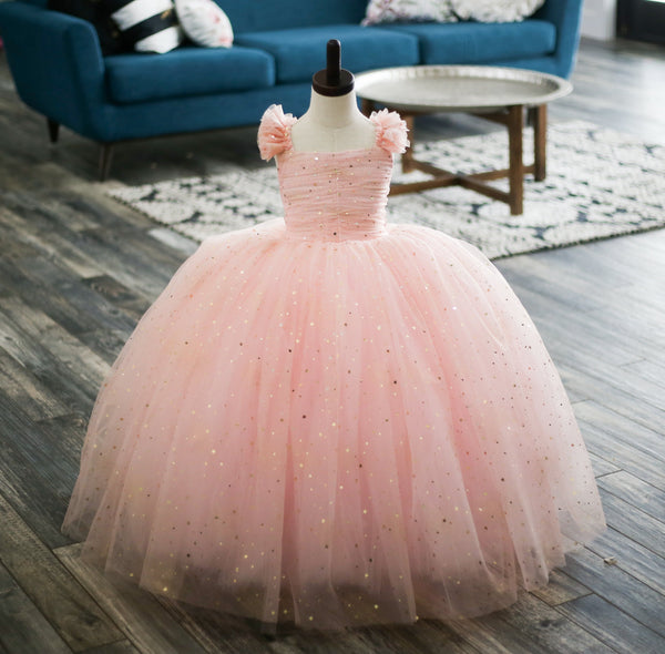 PRE-ORDER: "Stars in Her Eyes" Gown in Pink