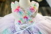 RESERVED for Little Dreamers INSIDERS: Traveling Rental Dress: "Rainbow Butterfly": Size 7, fits sizes 5-petite 10