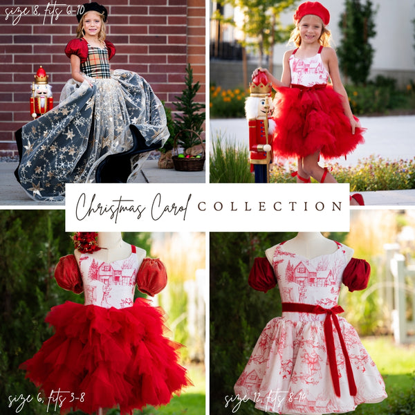 Traveling Rental Dress: The 'Christmas Carol' Dress Collection: 3 Dresses