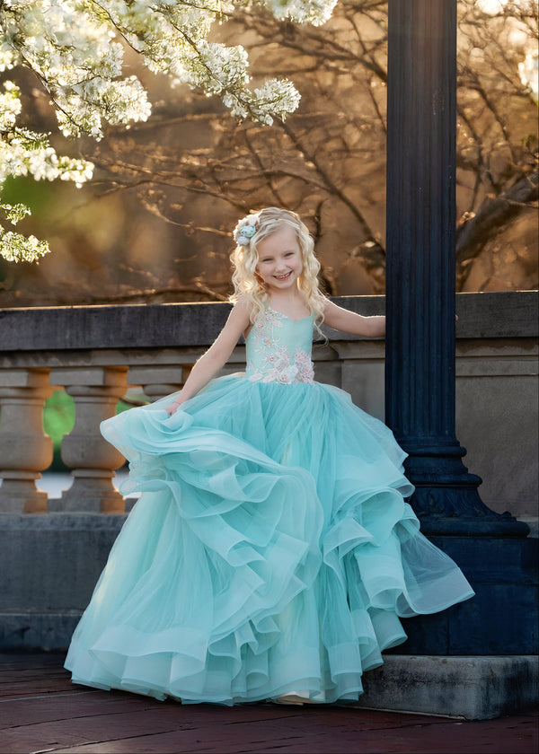 Green Rental Dresses  Little Dreamers Couture
